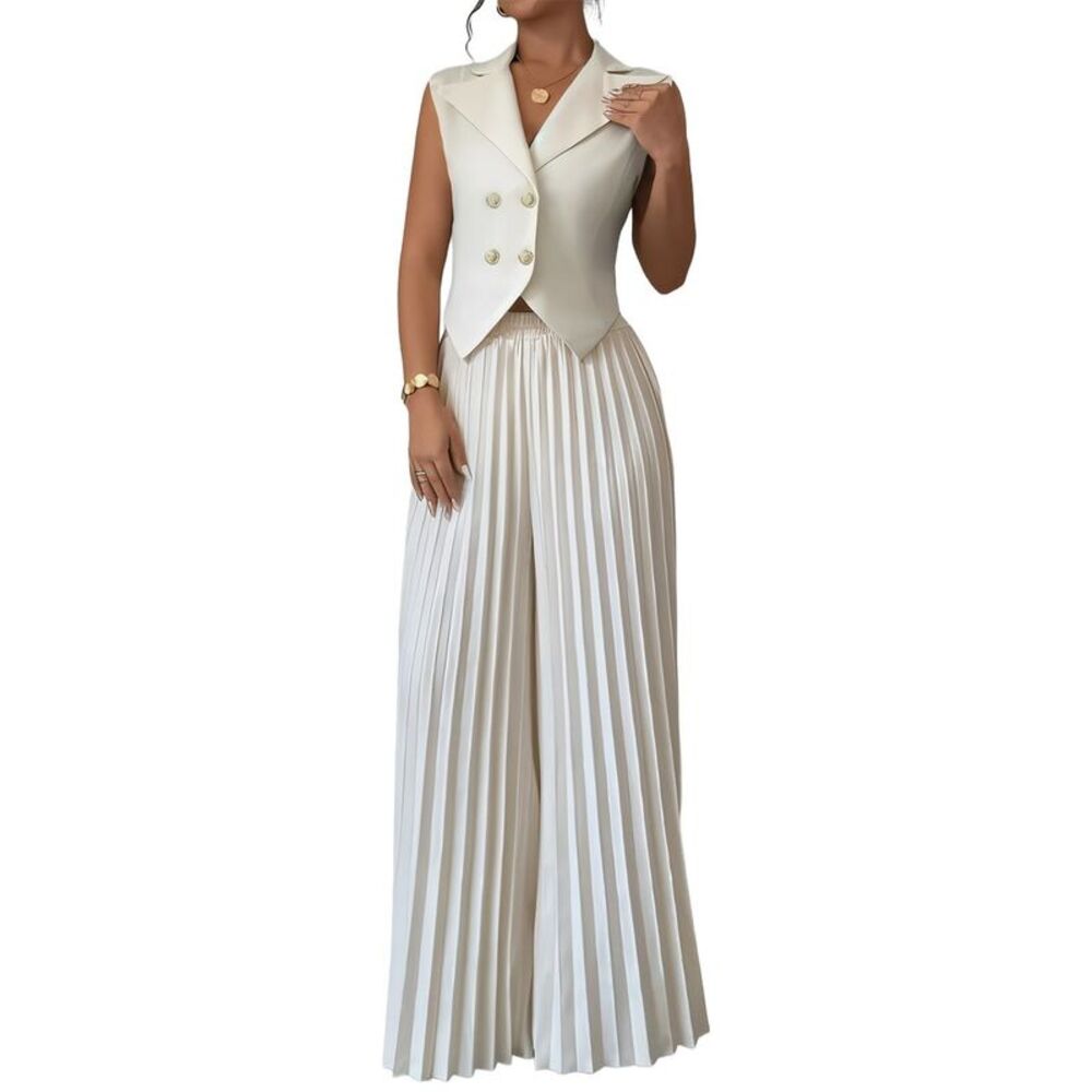 Bella Desert Womens 2Pc Vest & Pant Set